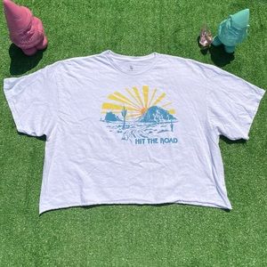 Hit The Road Crop Top by Junk Food Clothing